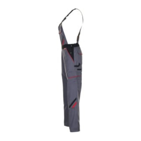 Salopette femme Planam Highline argent/noir/rouge