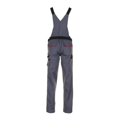 Salopette femme Planam Highline argent/noir/rouge