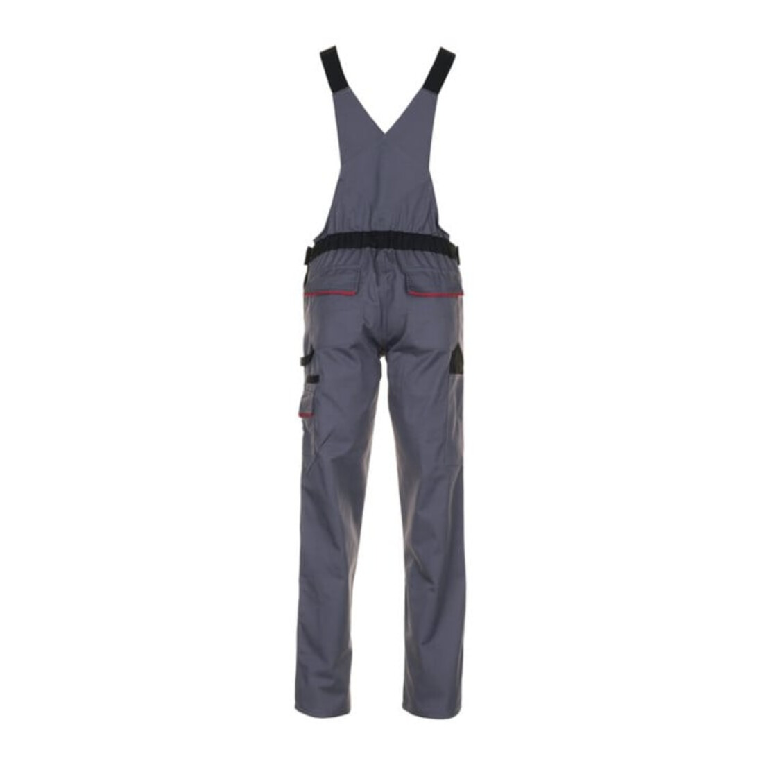 Salopette femme Planam Highline argent/noir/rouge
