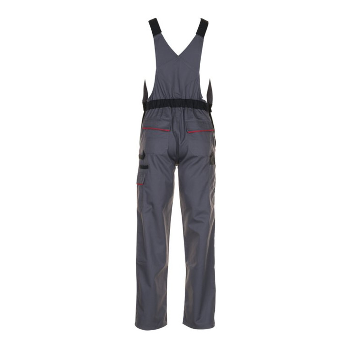 Salopette Highline taille 52 ardoise/noir/rouge 65 % PES / 35 % CO PLANAM