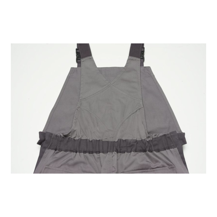 Salopette Highline taille 52 ardoise/noir/rouge 65 % PES / 35 % CO PLANAM