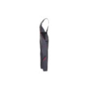 Salopette Planam Highline argent/noir/rouge-5