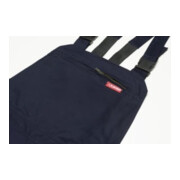 Salopette Planam BW 270 bleu corail-5