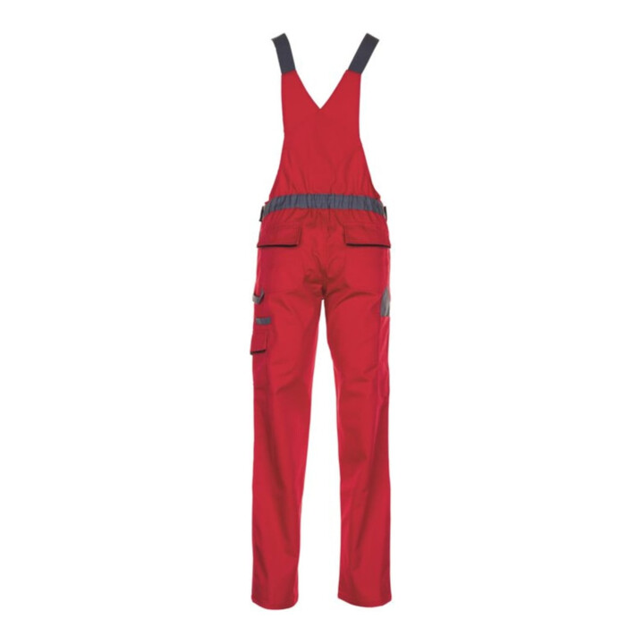 Salopette femme Planam Highline rouge/argent