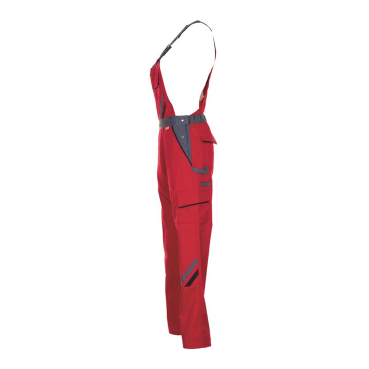 Salopette femme Planam Highline rouge/argent