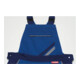 Salopette femme Planam Highline rouge/argent