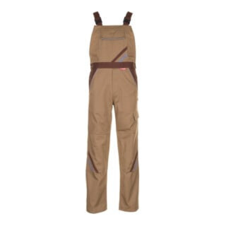Salopette Planam Highline kaki/brun/zinc