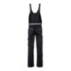 Salopette Planam noir/argent/zinc
