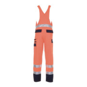 Salopette d'avertissement Planam orange/marine-2