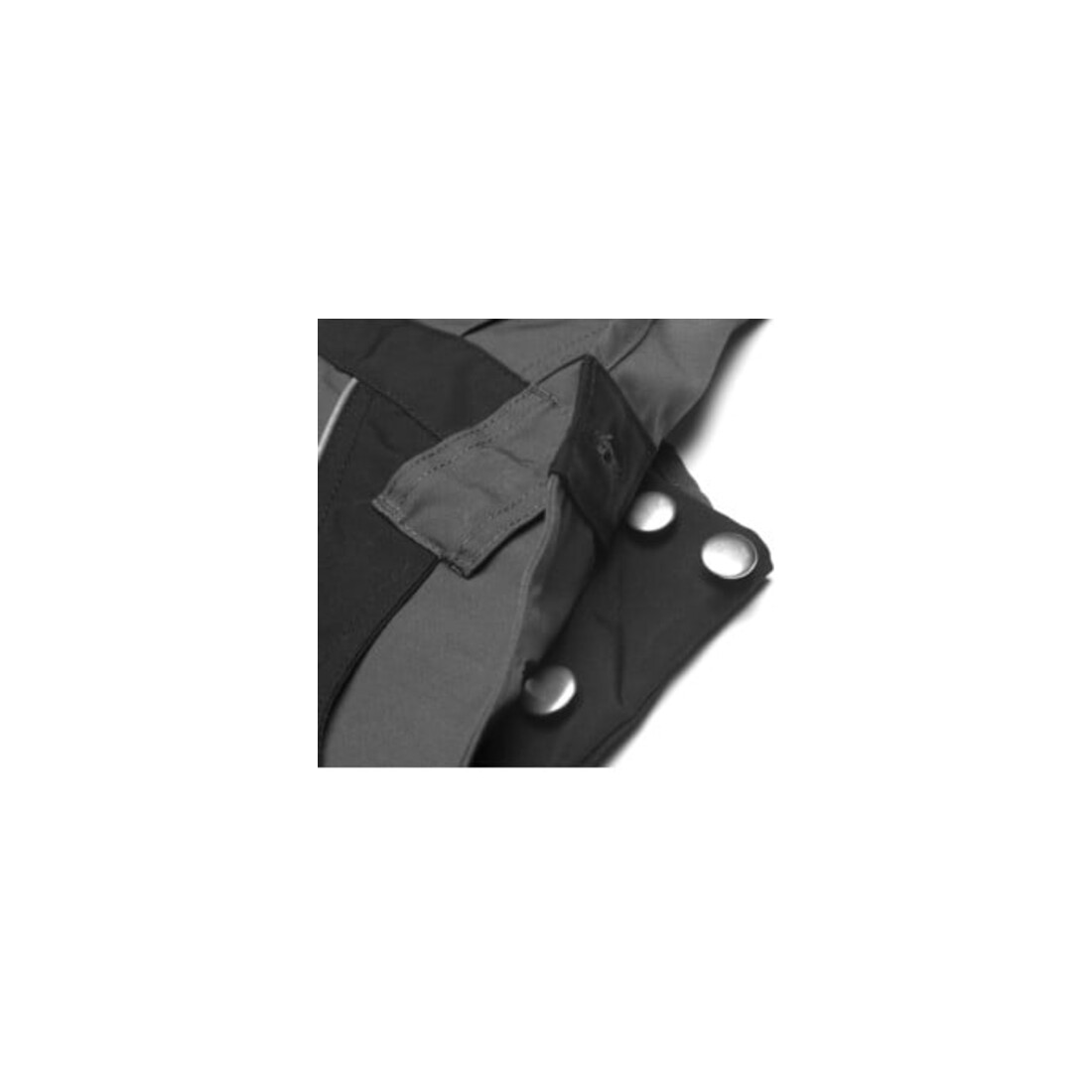 Salopette Planam Plaline argent/noir