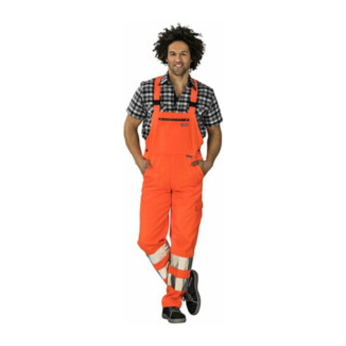 Salopette d'avertissement Planam orange
