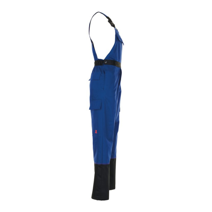 Salopette Planam Weld Shield corail bleu/noir 52