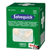 SALVEQUICK Nettoyant pour plaies 20 pièces/boîte