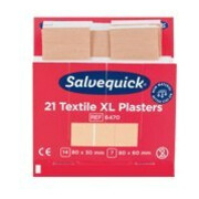 Salvequick Pflasterstrips pansements en tissu ext. gr. SALVEQUICK