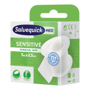 SALVEQUICK Ruban adhésif 5 m x 2,5 cm