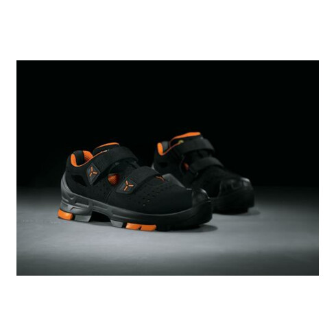 Sandales de sécurité Uvex S1P SRC uvex 2 en micro-daim, capuchon en plastique uvex xenova®.