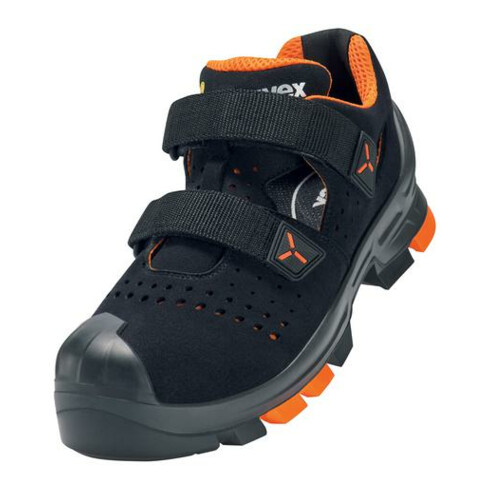 Sandales de sécurité Uvex S1P SRC uvex 2 en micro-daim, capuchon en plastique uvex xenova®.