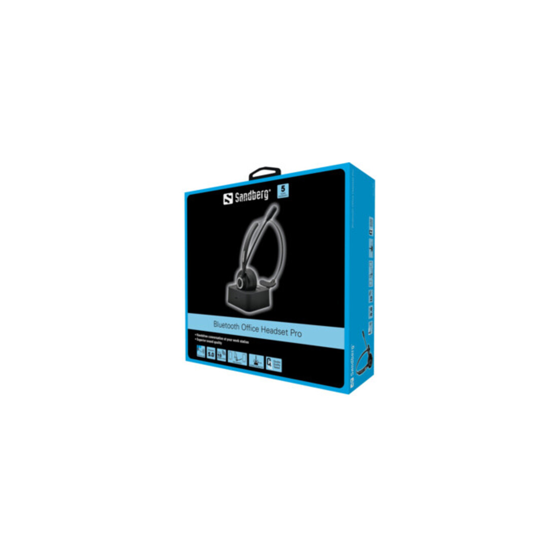 Sandberg Casque BT 5.0 Office Pro