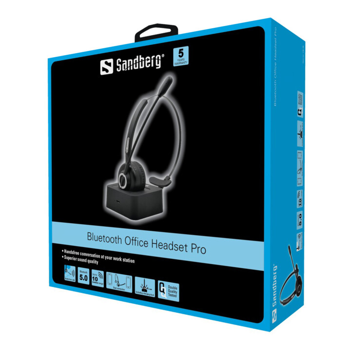 Sandberg Casque BT 5.0 Office Pro