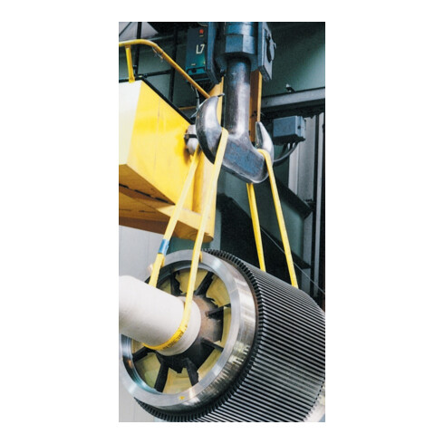 Sangle ronde simple 2000 kg, L : 8 m, l : 4,0 m