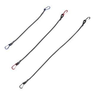 Sangles de bagages avec mousqueton, lot de 3 pièces