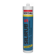 Sanitärsilikon Silirub S transp.300ml Kartusche SOUDAL