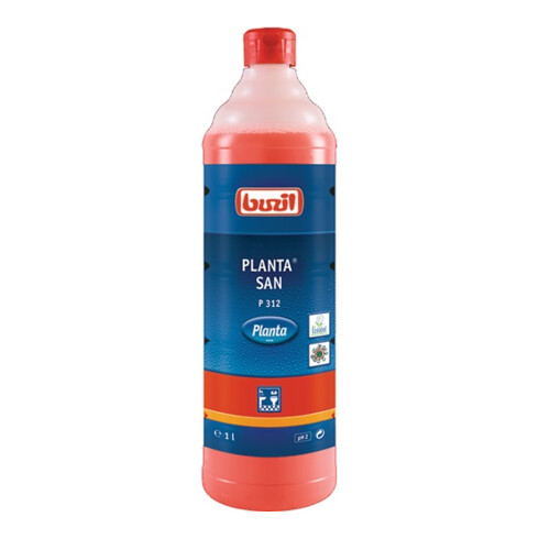 Sanitärunterhaltsreiniger PLANTA® SAN P 312 1l Flasche BUZIL