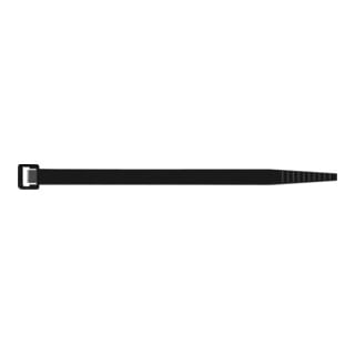 SapiSelco Colliers de câble 550 x 9 mm noir UV 100 pièces