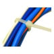 SapiSelco Colliers de serrage en nylon 135 x 2,5 mm naturel, 100 pièces