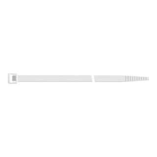 SapiSelco Kabelbinder Nylon 450 x 7,5mm natur 100 Stück