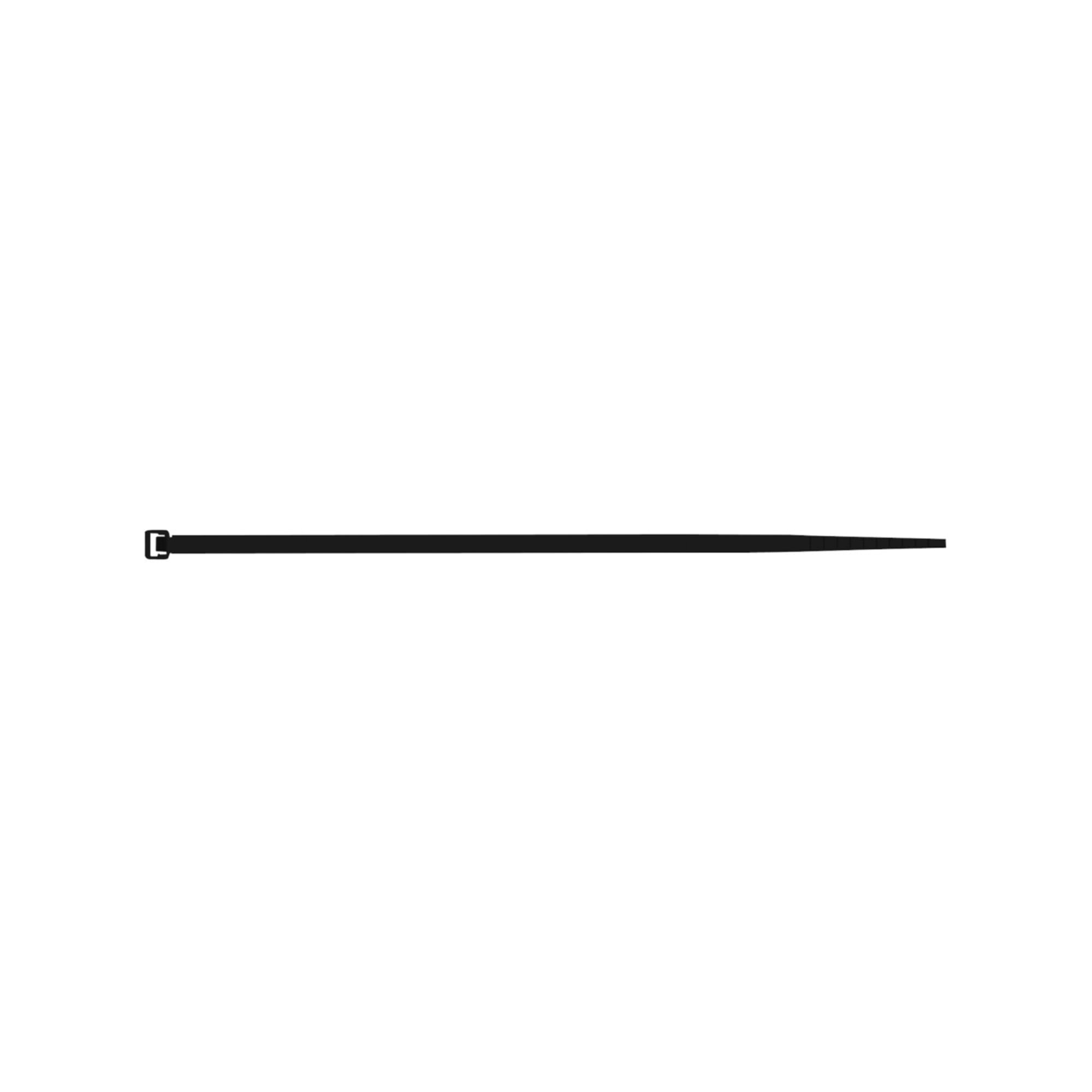 SapiSelco Kabelbinder Nylon schwarz 380x4,5mm a 100 Stück ; SAPI Selco