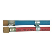Sauerstoff-/Acetylenschlauch L.15m ID 6,3/8mm Wands.5/3,5mm rot/blau GCE RHÖNA-1