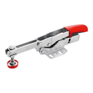 Sauterelle à serrage vertical et levier horizontal avec bras ouvert et platine de fixation horizontale STC-HH Bessey