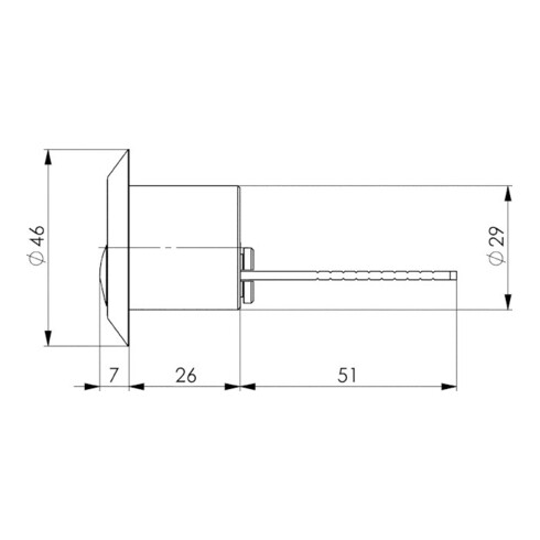 Sauterelles à tige coulissante no.6840 T.1 AMF