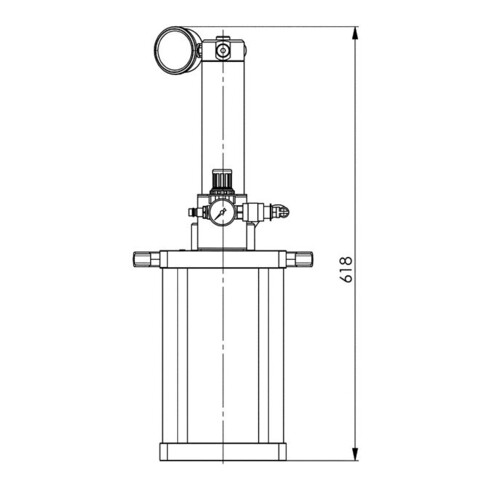 Sauterelles à tige coulissante no.6840 T.2 AMF