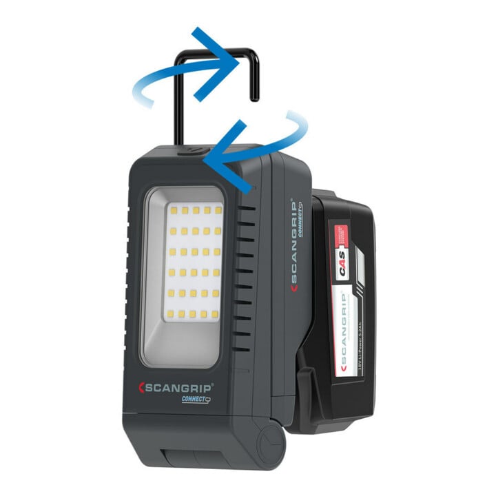 SCANGRIP Akku-Arbeitsleuchte BASIC CONNECT 1000Lumen ohne Akku