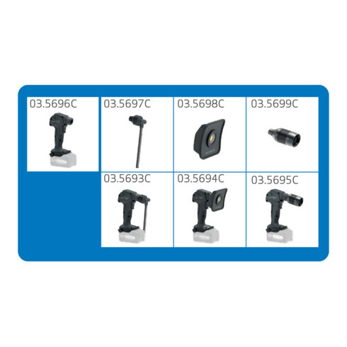 SCANGRIP Akku-Arbeitsleuchte MULTILIGHT BODY CONNECT ohne Akkus