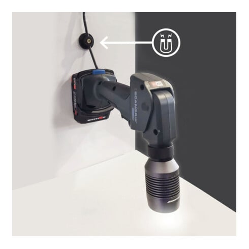 SCANGRIP Akku-Arbeitsleuchte MULTILIGHT BODY CONNECT ohne Akkus