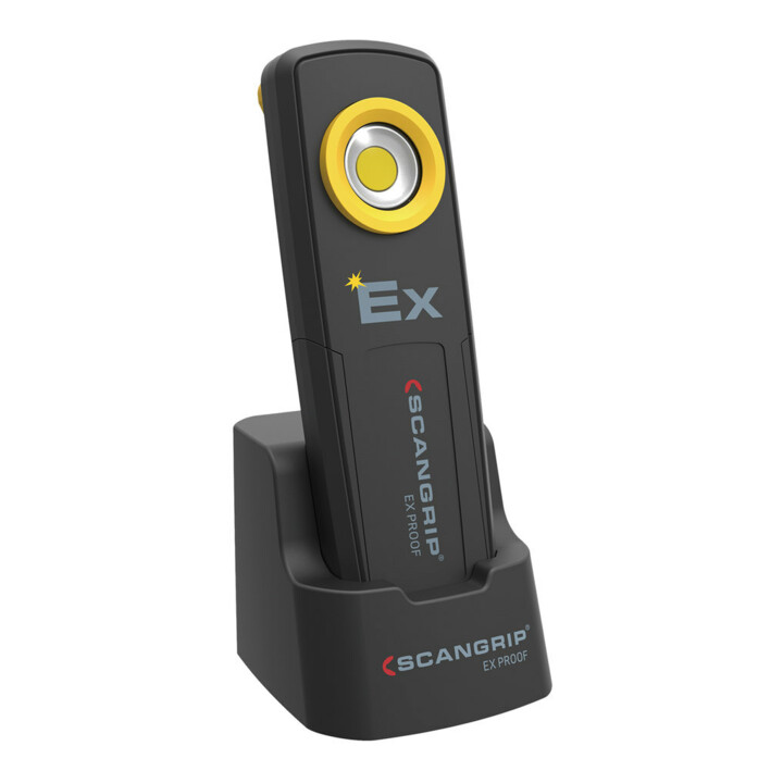 SCANGRIP Akku-Arbeitsleuchte UNI EX 95Lumen+150-290Lumen