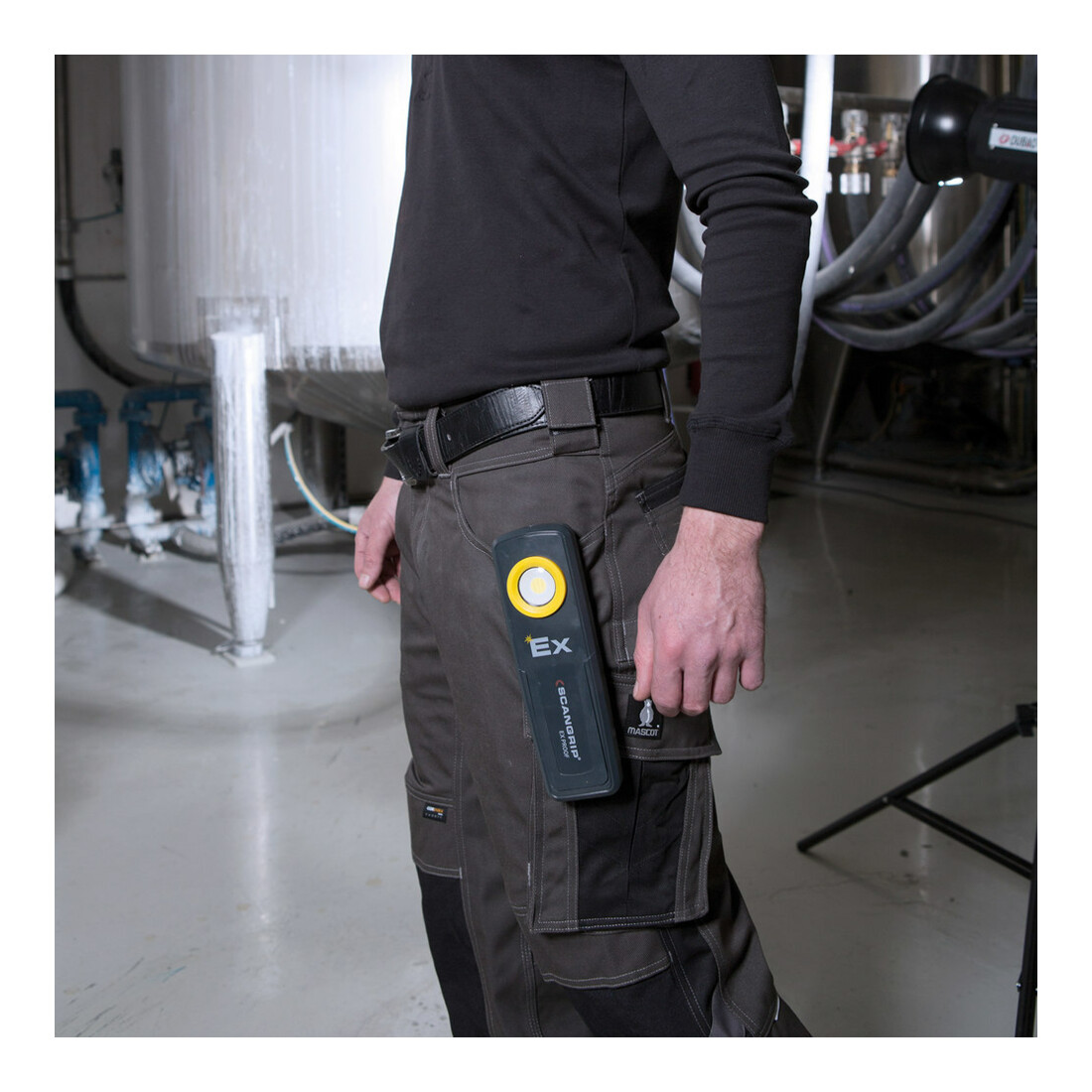 SCANGRIP Akku-Arbeitsleuchte UNI EX 95Lumen+150-290Lumen