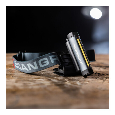 SCANGRIP Akku-Stirnlampe Flex Wear Kit 75-150Lumen
