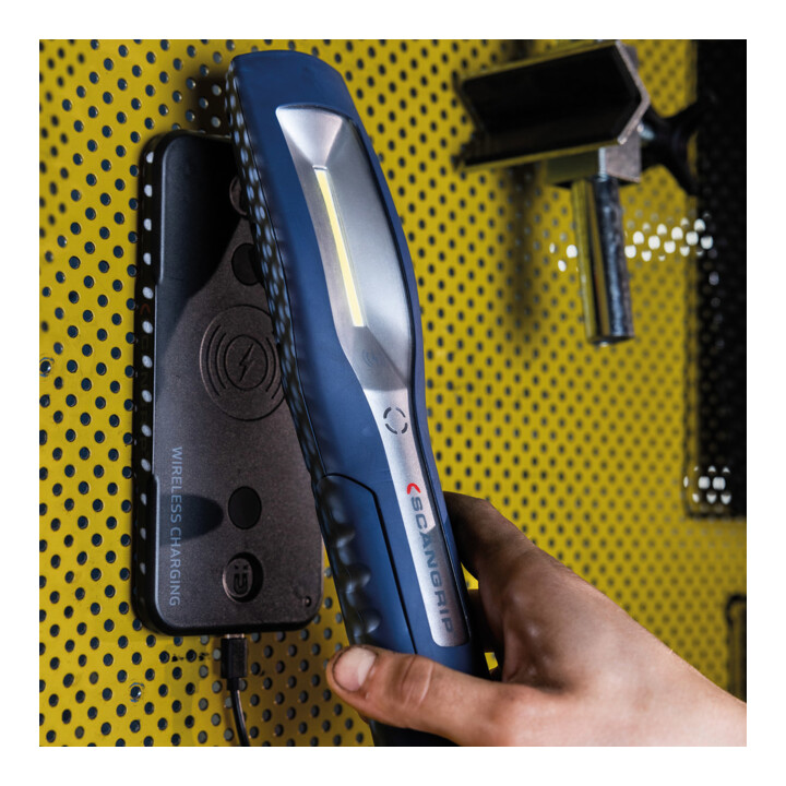 SCANGRIP Chargeur MAG PRO WIRELESS en plastique magnétique
