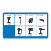 SCANGRIP Embout interchangeable Flex 375-750 lumens pour MULTILIGHT
