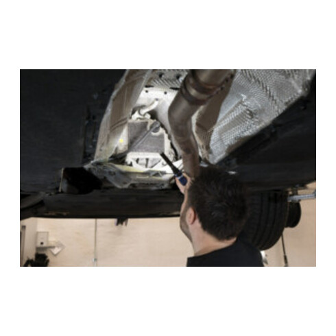 SCANGRIP Lampada cilindrica tascabile a LED con batteria, L=310mm