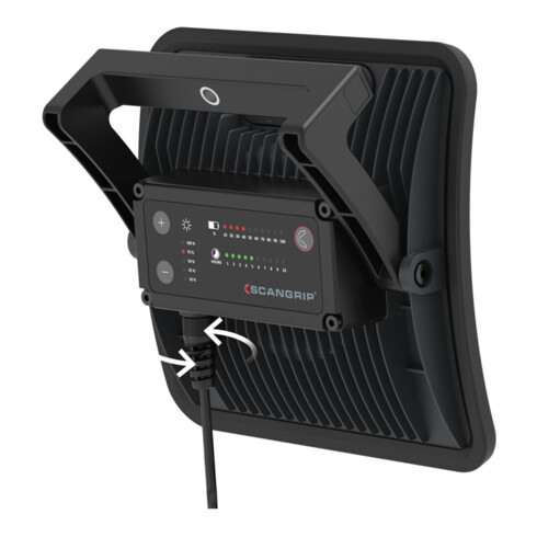 SCANGRIP Lampada da lavoro a batterie con LED, Potenza assorbita: 26W