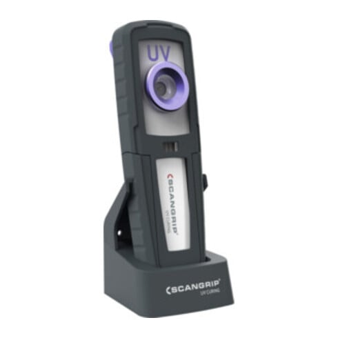SCANGRIP Lampada da lavoro UV con batteria, Modello: UV-LIGHT