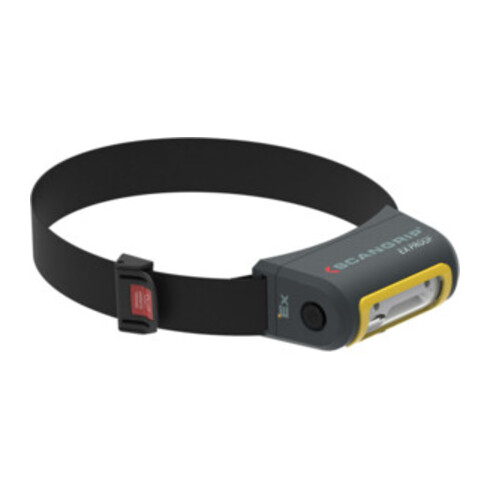 SCANGRIP Lampada frontale a LED ATEX con batteria, Modello: EX -VIEW