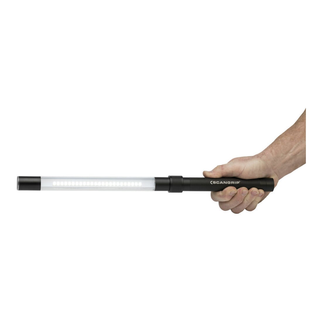 SCANGRIP Lampe de chantier Dualsystem LINE LIGHT C+R 150 Lumens + 600 Lumens