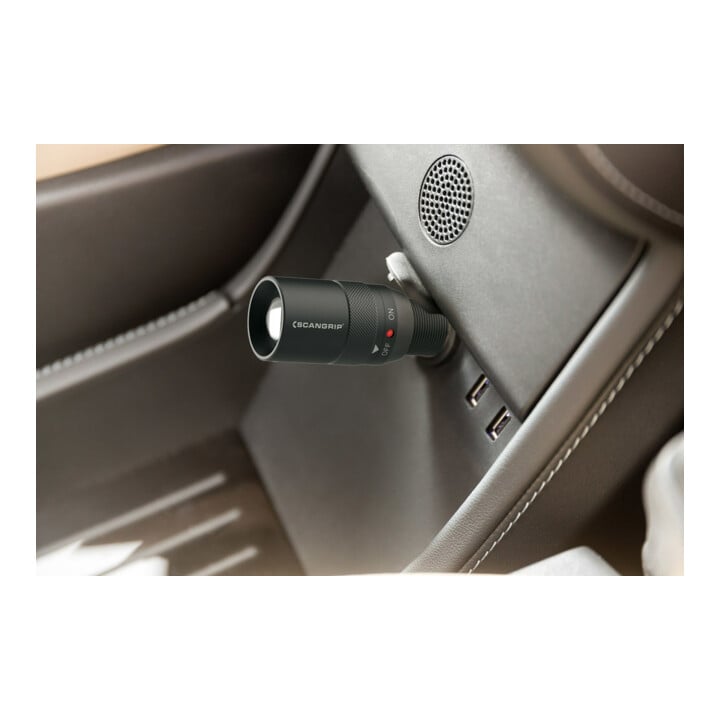SCANGRIP Lampe de poche rechargeable FLASH 12-24V 130 lumens