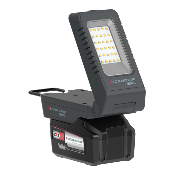 SCANGRIP Lampe de travail sans fil BASIC CONNECT 1000 lumens sans batterie